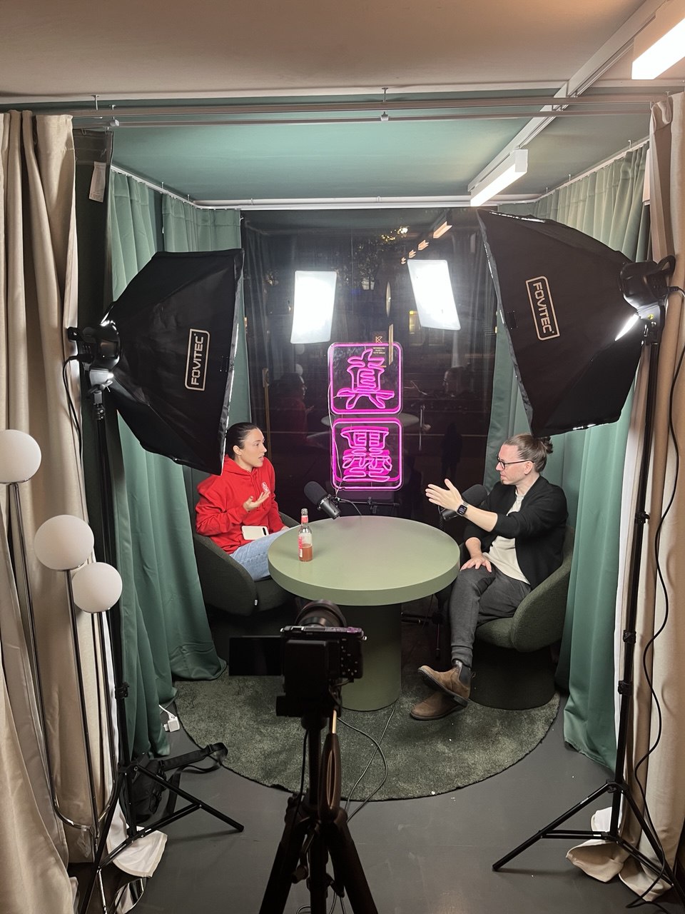 Podcast interview with Masumi